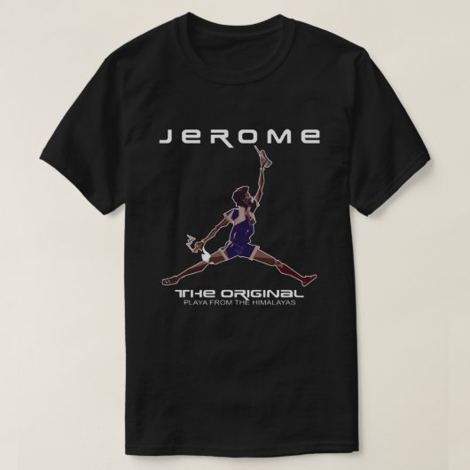 Jerome Der ursprüngliche Strand aus dem Himalaya T-Shirt (Design vorne)