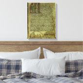 Jerome: Ein Arzt, der einen Patienten besucht Leinwanddruck (Insitu (Schlafzimmer))