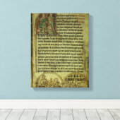 Jerome: Ein Arzt, der einen Patienten besucht Leinwanddruck (Insitu (Holzboden))