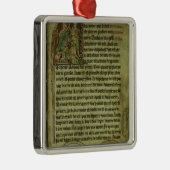 Jerome: Ein Doktor, der einen Patienten besucht Ornament Aus Metall (Rechts)