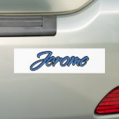Jerome Name blue Aufkleber Sticker Autoaufkleber (Auf Auto)