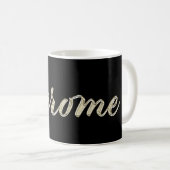 Jerome Name whitegold Tasse Teetasse Kaffeetasse (VorderseiteRechts)