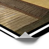 Jerome Park Race 1868 Vintage Poster (Ecke)