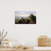 Jerome Thompson Belated Party Mansfield Mountain Poster (Küche)