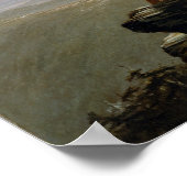 Jerome Thompson Belated Party Mansfield Mountain Poster (Ecke)