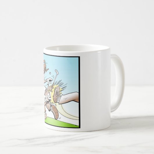 Jerome-Tritt-Esel-Kaffee Schale Kaffeetasse (VorderseiteRechts)