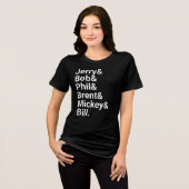 Jerry and Friends dankbar tot, populär, dankbar d Tri-Blend Shirt (Vorderseite voll)