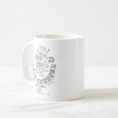 Jerry Big Cheese auf dem Mond 1 Kaffeetasse (Vorderseite Links)