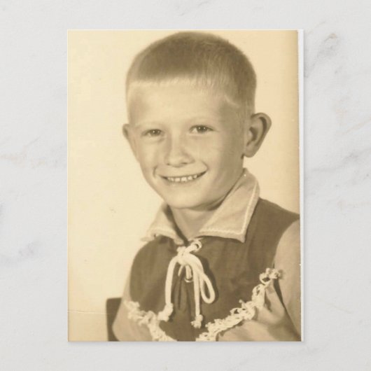 Jerry Birthday Bild Einladungspostkarte (Vorderseite)