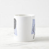 Jerry Black und Blue Script Kaffeetasse (Mittel)
