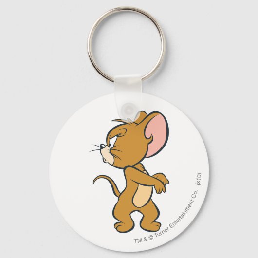 Jerry Blioking Back Annoyed Schlüsselanhänger (Vorderseite)