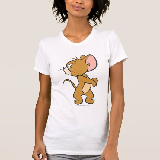 Jerry Blioking Back Annoyed T-Shirt (Vorderseite)