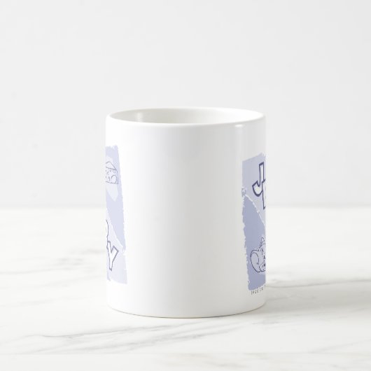 Jerry Blue Cheese Logo Kaffeetasse (Mittel)