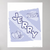 Jerry Blue Cheese Logo Poster (Vorne)