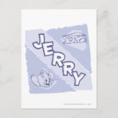 Jerry Blue Cheese Logo Postkarte (Vorderseite)