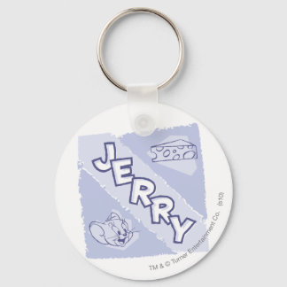 Jerry Blue Cheese Logo Schlüsselanhänger