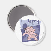Jerry Blue Magnet (Vorderseite/Rückseite)