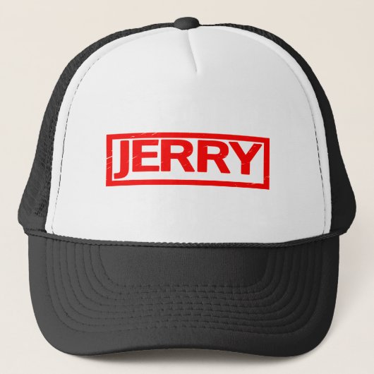 Jerry-Briefmarke Truckerkappe (Vorderseite)