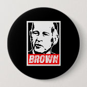 JERRY BROWN 2010 BUTTON (Vorderseite)