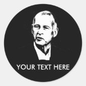 Jerry Brown 2010 Runder Aufkleber (Vorderseite)