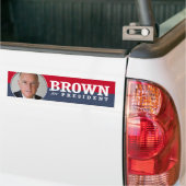 JERRY BROWN 2016 AUTOAUFKLEBER (Auf Lkw)
