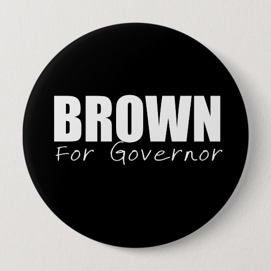 JERRY BROWN BUTTON (Vorderseite)