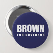 JERRY BROWN BUTTON (Vorne & Hinten)