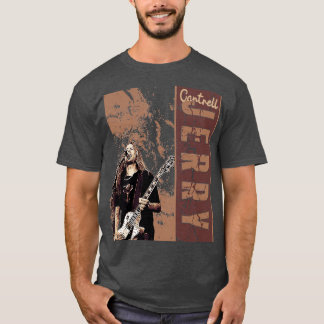 Jerry Cantrell Brown Vintag T-Shirt