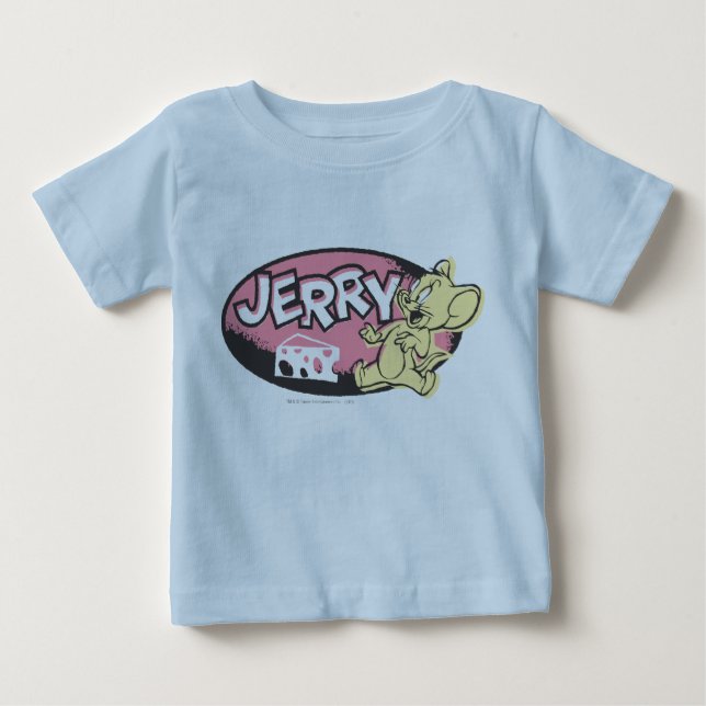 Jerry Cheese Logo Baby T-shirt (Vorderseite)