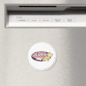 Jerry Cheese Logo Magnet (In Situ (Geschirrspüler))