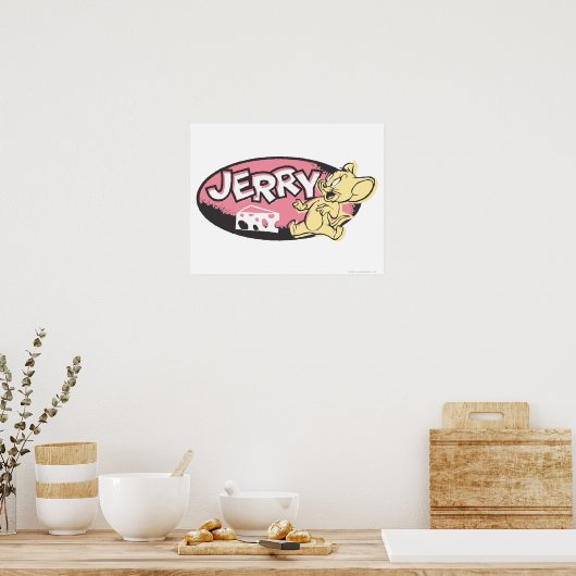 Jerry Cheese Logo Poster (Küche)