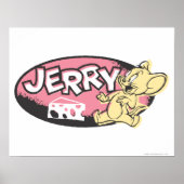 Jerry Cheese Logo Poster (Vorne)