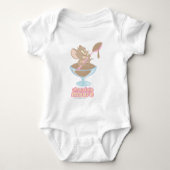 Jerry Chocolate Mouse Baby Strampler (Vorderseite)