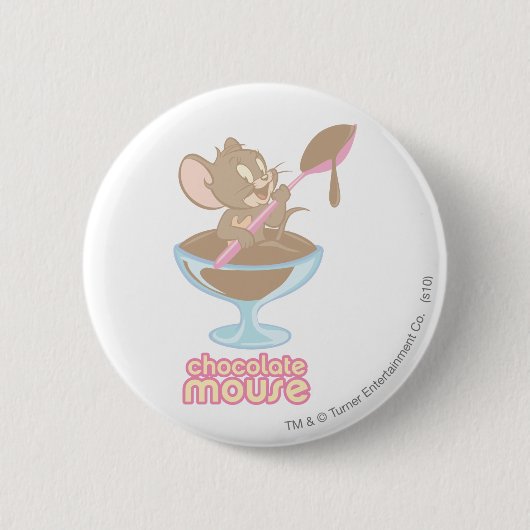Jerry Chocolate Mouse Button (Vorderseite)
