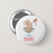 Jerry Chocolate Mouse Button (Vorne & Hinten)