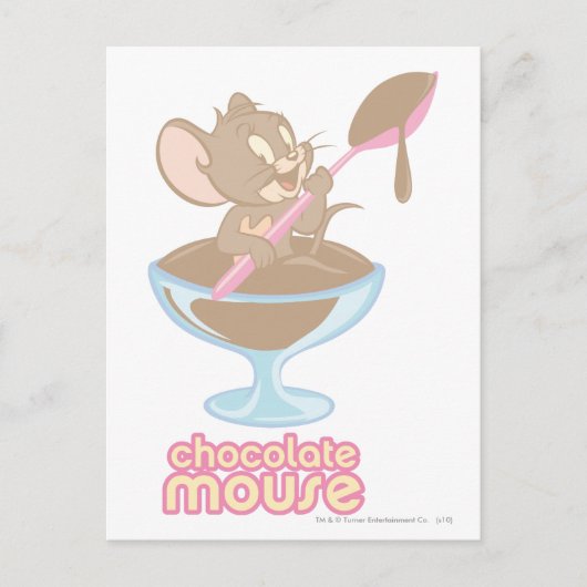 Jerry Chocolate Mouse Postkarte (Vorderseite)