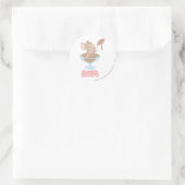 Jerry Chocolate Mouse Runder Aufkleber (Tasche)