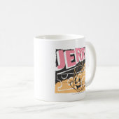 Jerry Face über Käse Kaffeetasse (VorderseiteRechts)