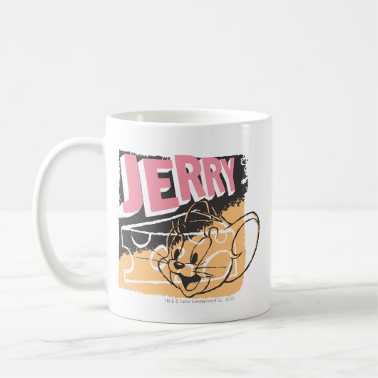 Jerry Face über Käse Kaffeetasse (Links)