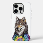 Jerry Garcia wolf Case-Mate iPhone Hülle (Rückseite)