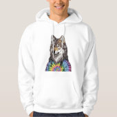 Jerry Garcia wolf Hoodie (Vorderseite)