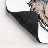 Jerry Garcia wolf Mousepad (Ecke)