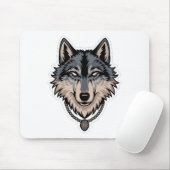 Jerry Garcia wolf Mousepad (Mit Mouse)
