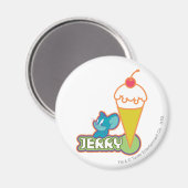 Jerry Ice Cream Magnet (Vorderseite/Rückseite)