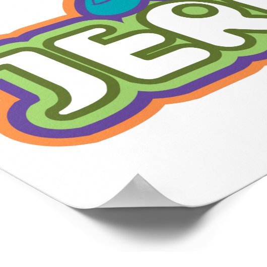 Jerry Ice Cream Poster (Ecke)