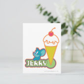 Jerry Ice Cream Postkarte (Stehend Vorderseite)