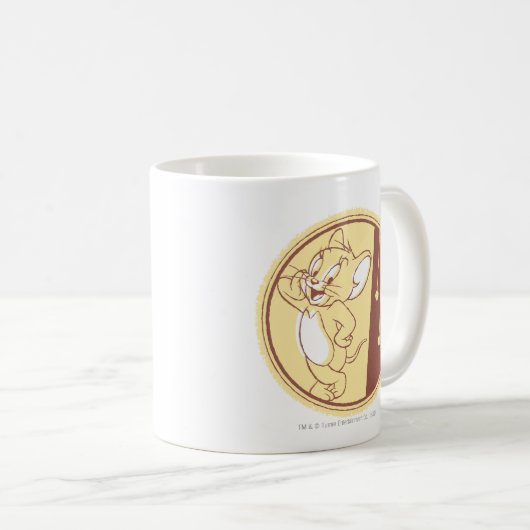 Jerry in Circle Kaffeetasse (VorderseiteRechts)