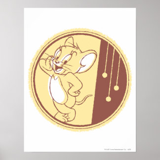 Jerry in Circle Poster