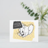 Jerry-Käse Postkarte (Stehend Vorderseite)