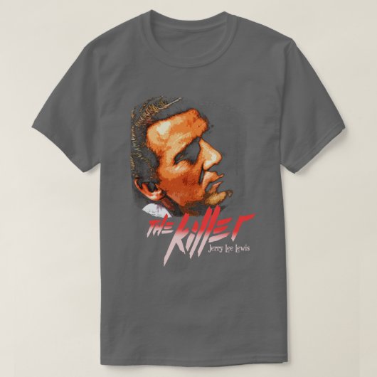 Jerry Lee Lewis der Killer T-Shirt (Design vorne)